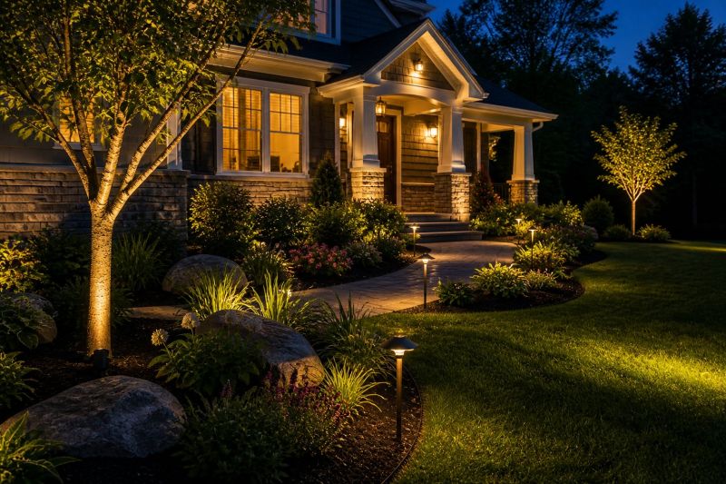 Terrace Lighting Installation in Kansas City, KS