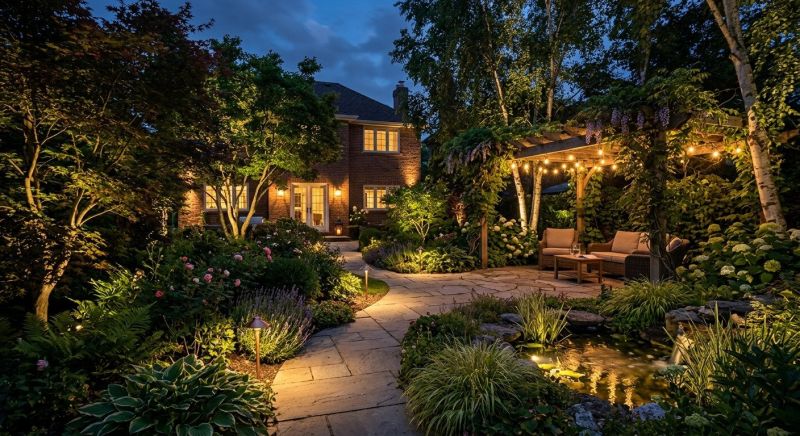 Garden Lighting Installation in Prescott Valley, AZ