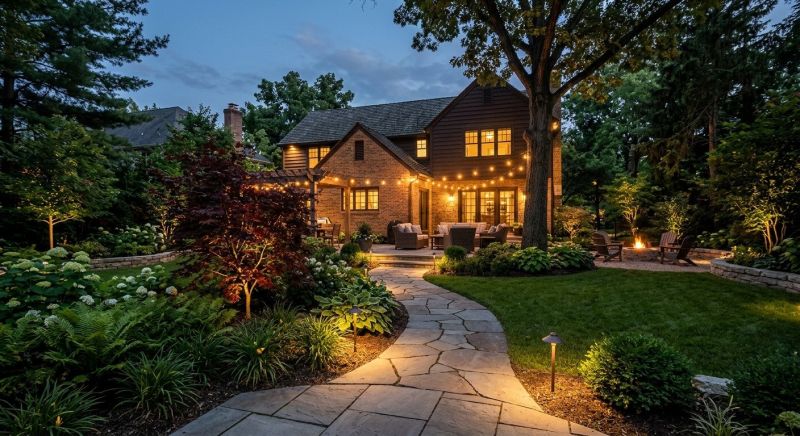 Landscape Lighting Installation in Denver, CO