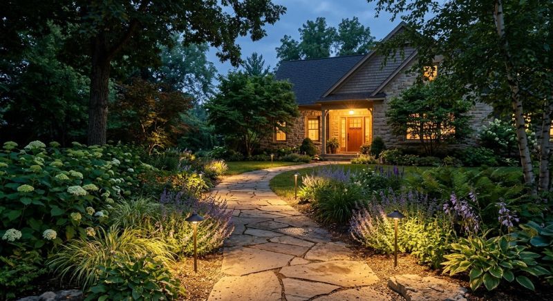 Pathway Lights Installation in Overland Park, KS