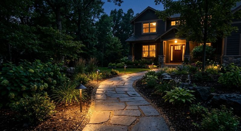 Step Lighting Installation in Alpharetta, GA