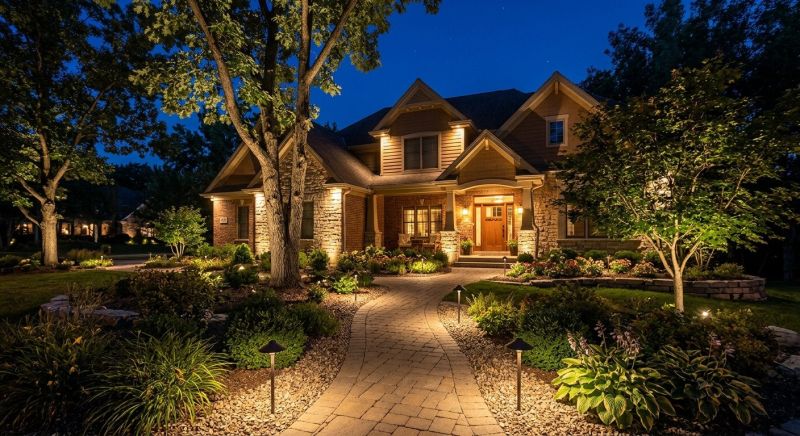 Terrace Lighting Installation in Orem, UT