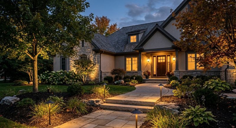 Terrace Lighting Installation in Alpharetta, GA