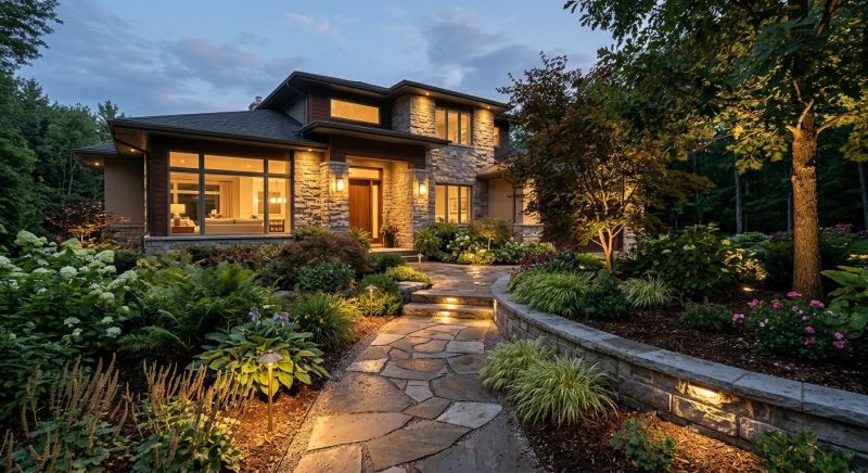 Walkway Lighting Installation in Kansas City, MO